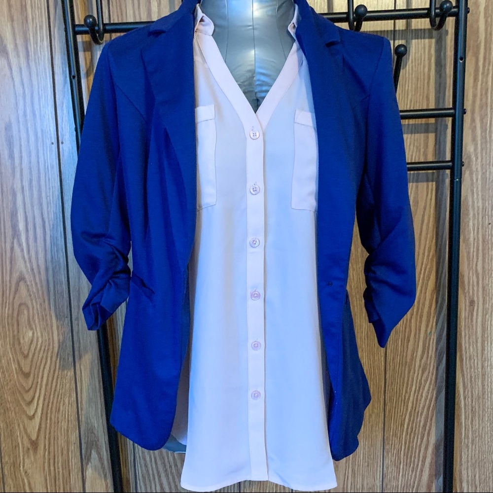 Blue blazer